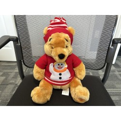 12" Pooh Plush Snowman with...