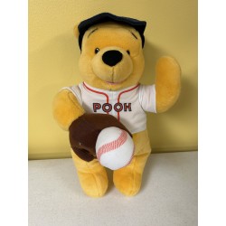 18" Baseball Pooh Plush