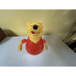 Vintage Pooh Wobble Rattle Toy
