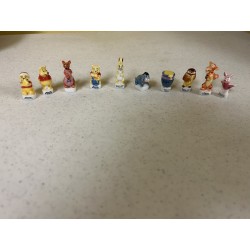1" Pooh & Friend Figurines...
