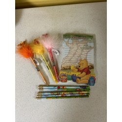 Pooh Pens Pencils & Notepad