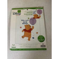 Pooh Cross Stitch Birth...