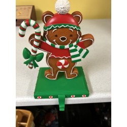 Pooh Christmas Stocking Holder
